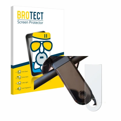 Face avant d’un emballage produit avec le logo de la marque BROTECT. À côté, l’appareil NIU KQi3 Max est représenté avec la pr