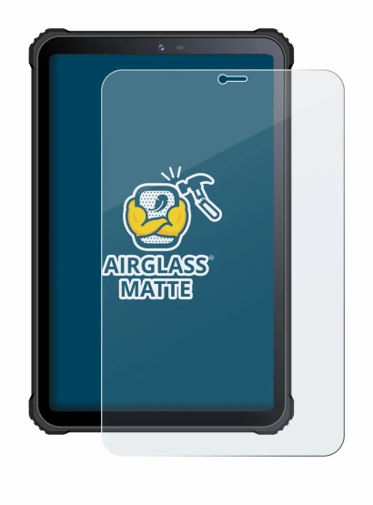 Image de l'appareil Oukitel RT3 avec une grande variété de protections d'écran.