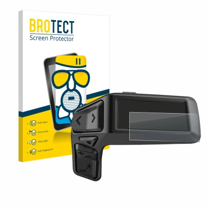 Face avant d’un emballage produit avec le logo de la marque BROTECT. À côté, l’appareil Bosch Purion 200 est représenté avec l