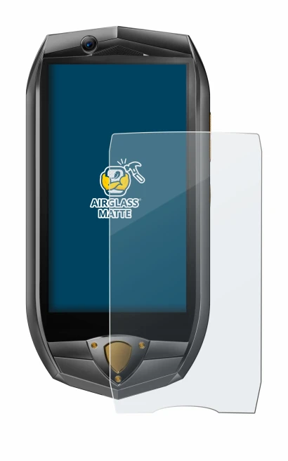 Image de l'appareil Oukitel K16 avec une grande variété de protections d'écran.