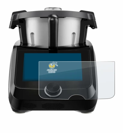 Image de l'appareil SilverCrest Monsieur Cuisine Smart BLACK EDITION avec une grande variété de protections d'écran.