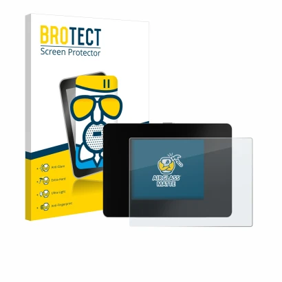 Face avant d’un emballage produit avec le logo de la marque BROTECT. À côté, l’appareil REINER SCT Authenticator mini est repr
