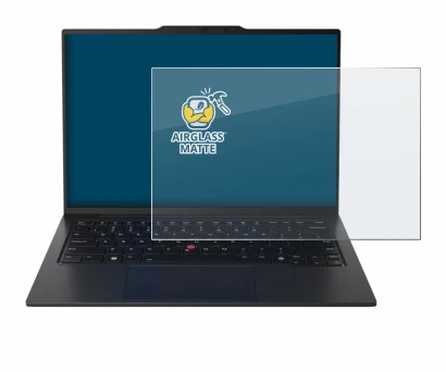 Image de l'appareil Lenovo ThinkPad X1 Carbon Gen 12 14" avec une grande variété de protections d'écran.