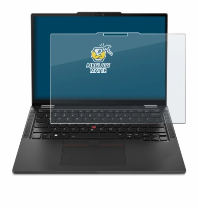 Image de l'appareil Lenovo ThinkPad X13 2-in-1 Gen 5 avec une grande variété de protections d'écran.