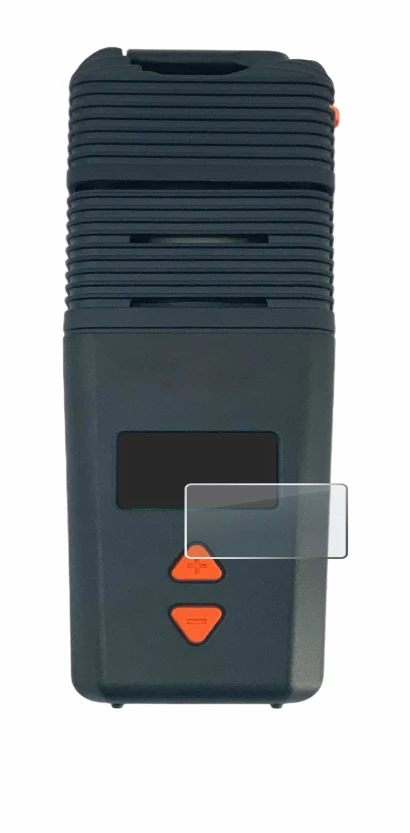 Image de l'appareil Storz & Bickel Venty Vaporizer avec une grande variété de protections d'écran.