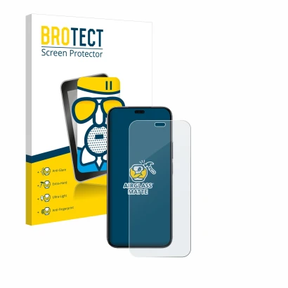 Face avant d’un emballage produit avec le logo de la marque BROTECT. À côté, l’appareil Honor 200 Lite est représenté avec la 