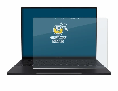 Image de l'appareil ASUS ProArt PX13 avec une grande variété de protections d'écran.