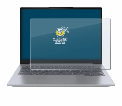 Image de l'appareil Lenovo ThinkBook 14 Gen 7 avec une grande variété de protections d'écran.