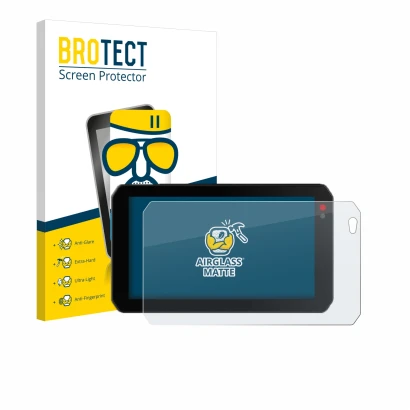 Face avant d’un emballage produit avec le logo de la marque BROTECT. À côté, l’appareil Chigee AIO-5 Lite est représenté avec 