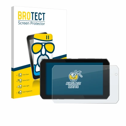 Face avant d’un emballage produit avec le logo de la marque BROTECT. À côté, l’appareil Chigee AIO-5 Play est représenté avec 