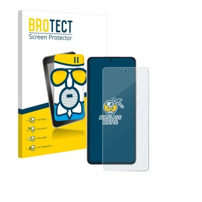 Face avant d’un emballage produit avec le logo de la marque BROTECT. À côté, l’appareil OnePlus Nord 4 est représenté avec la 