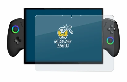 Image de l'appareil OneXPlayer X1 avec une grande variété de protections d'écran.