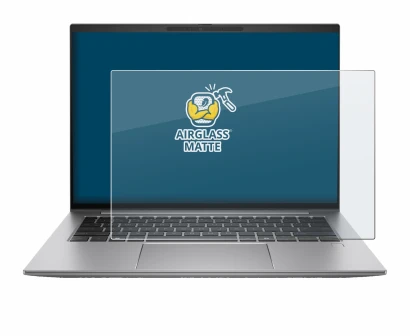 Image de l'appareil HP Zbook Firefly 14 G11 avec une grande variété de protections d'écran.