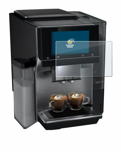 Image de l'appareil Siemens EQ700 avec une grande variété de protections d'écran.