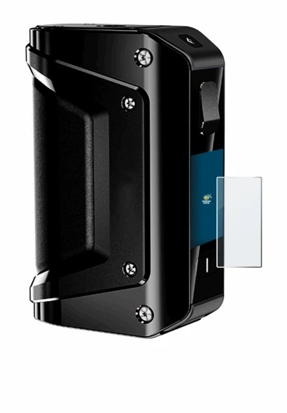 Image de l'appareil geekvape Aegis 3 avec une grande variété de protections d'écran.