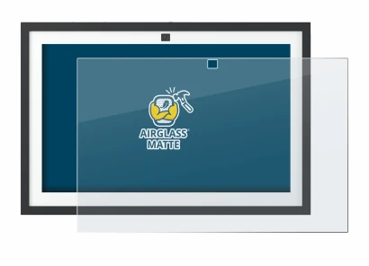 Image de l'appareil Amazon Echo Show 15 2024 avec une grande variété de protections d'écran.