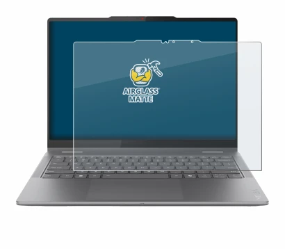 Image de l'appareil Lenovo Yoga 7i 2-in-1 Gen 10 14" avec une grande variété de protections d'écran.