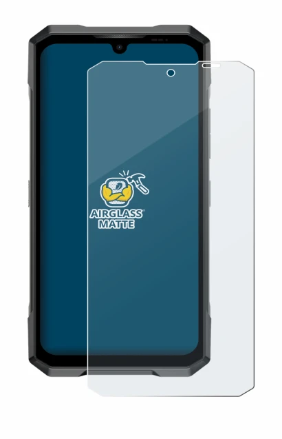 Image de l'appareil Doogee Blade GT avec une grande variété de protections d'écran.