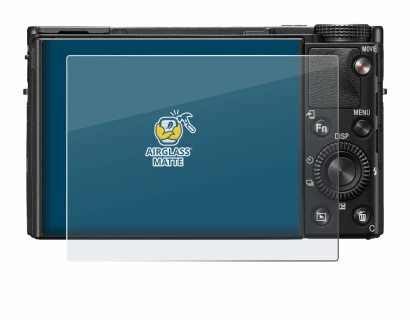 Image de l'appareil Sony Cyber-Shot DSC-RX100 VIIA avec une grande variété de protections d'écran.