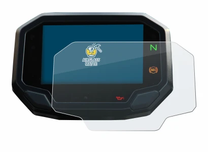 Image de l'appareil Kawasaki Versys 650 2022+ avec une grande variété de protections d'écran.