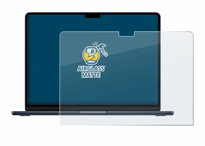 Image de l'appareil Apple MacBook Air 13" M4 2025 avec une grande variété de protections d'écran.