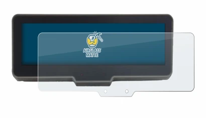 Image de l'appareil KTM 990 Duke R 2025 avec une grande variété de protections d'écran.