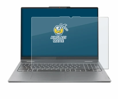 Image de l'appareil Lenovo IdeaPad 5 2-in-1 Gen 10 16" avec une grande variété de protections d'écran.