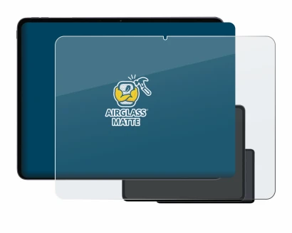 Image de l'appareil OnePlus Pad 3 avec une grande variété de protections d'écran.