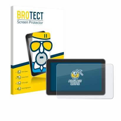 Face avant d’un emballage produit avec le logo de la marque BROTECT. À côté, l’appareil Bambu Lab H2D est représenté avec la p