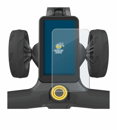 Image de l'appareil PowaKaddy CT12 GPS avec une grande variété de protections d'écran.