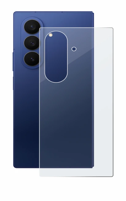 Image de l'appareil Samsung Galaxy Z Fold 7 (Arrière) avec une grande variété de protections d'écran.