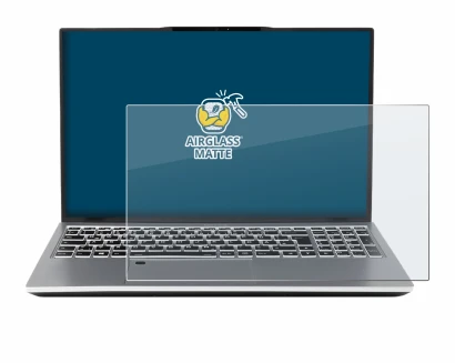 Image de l'appareil terra Mobile 1551R i7 1355U W11P avec une grande variété de protections d'écran.