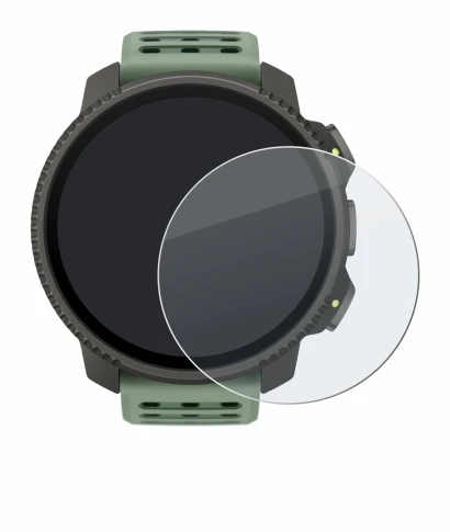 Image de l'appareil Suunto Vertical 2 avec une grande variété de protections d'écran.