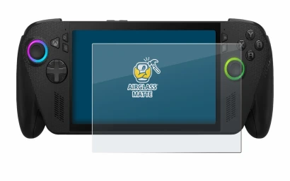 Image de l'appareil ASUS ROG Xbox Ally X avec une grande variété de protections d'écran.