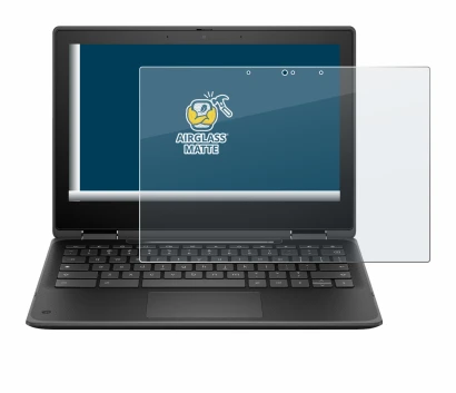 Image de l'appareil HP Fortis Flip G1i 11" avec une grande variété de protections d'écran.