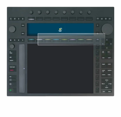 Image de l'appareil Ableton Push 3 avec une grande variété de protections d'écran.