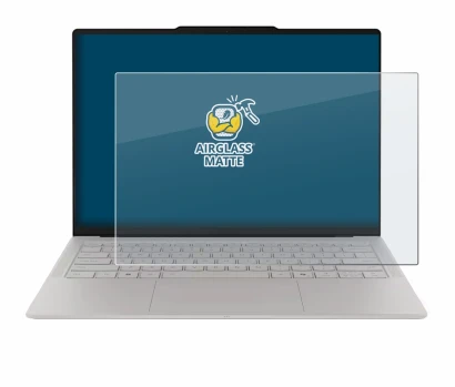 Image de l'appareil Lenovo Yoga Slim 7i Ultra Gen 11 Aura Edition 14" avec une grande variété de protections d'écran.