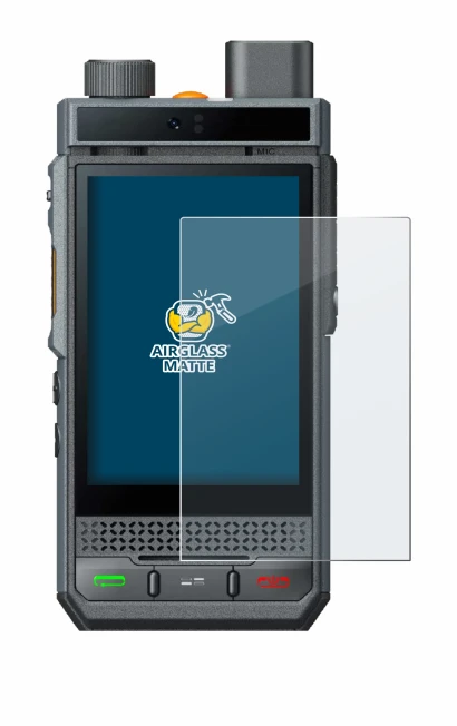 Image de l'appareil Hytera P60 avec une grande variété de protections d'écran.