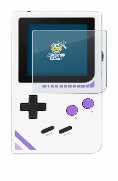 Image de l'appareil Modretro Chromatic avec une grande variété de protections d'écran.