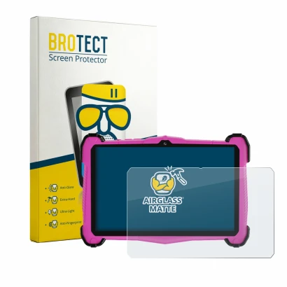 Face avant d’un emballage produit avec le logo de la marque BROTECT. À côté, l’appareil EagleSoar E_764_EEA-P est représenté a