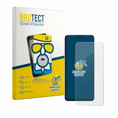 Face avant d’un emballage produit avec le logo de la marque BROTECT. À côté, l’appareil Oukitel C26 est représenté avec la pro