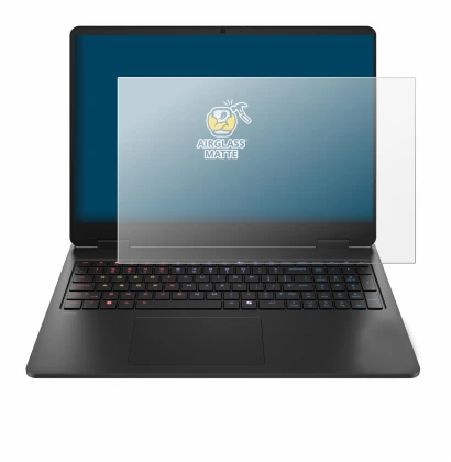 Image de l'appareil HP HyperX Omen 16 avec une grande variété de protections d'écran.