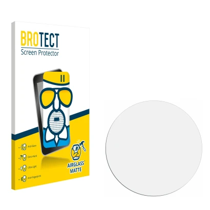 Face avant d’un emballage produit avec le logo de la marque BROTECT. À côté se trouve la protection d’écran correspondante.