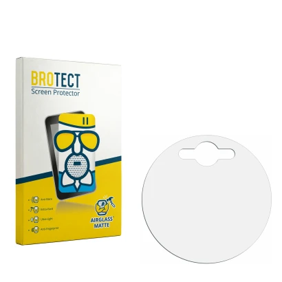 Face avant d’un emballage produit avec le logo de la marque BROTECT. À côté se trouve la protection d’écran correspondante.