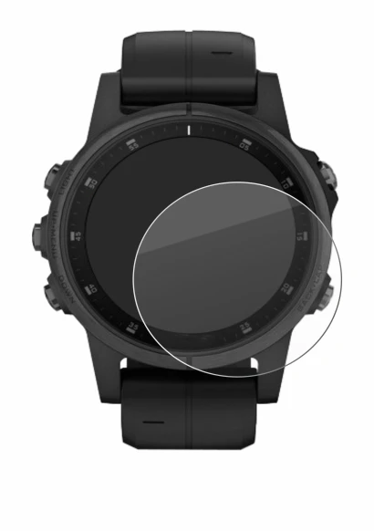 Image de l'appareil Garmin Fenix 5S Plus (42 mm) avec une grande variété de protections d'écran.