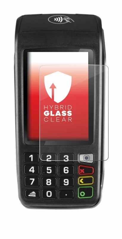 Image de l'appareil ingenico Move/5000 avec une grande variété de protections d'écran.