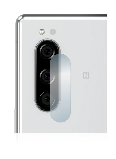 Image de l'appareil Sony Xperia 5 (Caméra UNIQUEMENT) avec une grande variété de protections d'écran.
