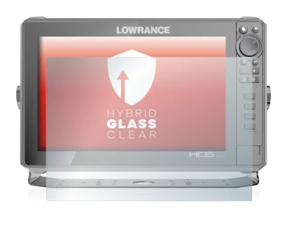 Image de l'appareil Lowrance HDS Live 12" avec une grande variété de protections d'écran.