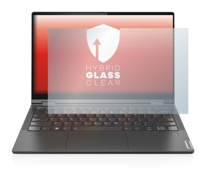 Image de l'appareil Lenovo Yoga C640 avec une grande variété de protections d'écran.