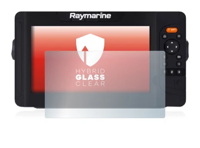 Image de l'appareil Raymarine Element 7 HV avec une grande variété de protections d'écran.